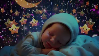 Baby Sleep Music 💤 Overcome Insomnia in 3 Minutes 😌 Mozart Brahms Lullaby 🌜 Sleep Music for Babies