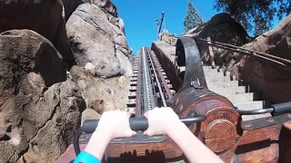 Seven Dwarfs Mine Train front seat on-ride 4K POV at Disney's Magic Kingdom