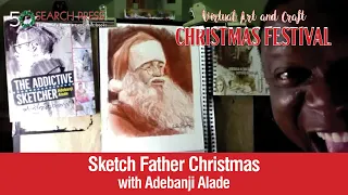 Sketch Father Christmas with Adebanji Alade