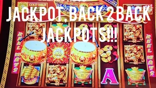JACKPOT, 5 Drum, Back to Back Jackpots, Max bets on Dancing Drums Explosion 🥁!! Massive Line hits!