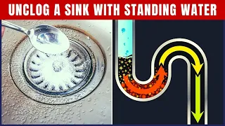 How To Unclog A Sink With Standing Water (Get Immediate Results)