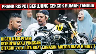 RIGEN DIPRANK RISPO! SURUH LUNASIN MOTOR BMW R NINE T SPEZIAL SAMPE ISTRINYA MAU PINGSAN