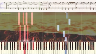Requem for a Dream -  Cl.Mansell (Реквием по мечте) (Ноты и Видеоурок для фортепиано) (piano cover)