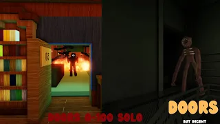 Roblox Doors But Decent: Doors 0-100 Gameplay Walkthrough Solo