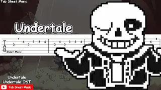 Undertale OST - Undertale Guitar Tutorial