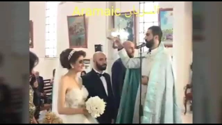 The blessing of marriage in Aramaic Syriac churches  تبريك الزواج في الكنائس السريانية
