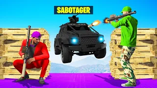 2 NOOBS vs. Sabotager INSURGENT! (GTA 5)