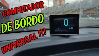 COMPUTADOR DE BORDO UNIVERSAL PARA QUALQUER CARRO