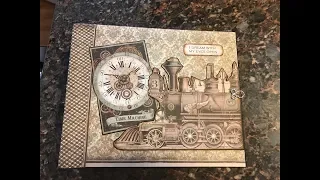 LARGE ALBUM TUTORIAL PART 1 VOYAGES SHELLIE GEIGLE JS HOBBIES AND CRAFTS