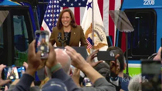 Vice President Kamala Harris visits St. Cloud, Minnesota