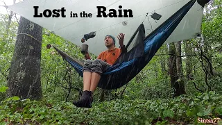 Lost in Linville Gorge - 3 Days of Hammock Camping in the Rain