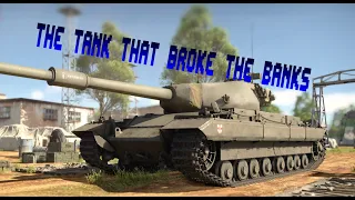 The tank that made Britain BANKRUPT - War Thunder Conqueror gameplay
