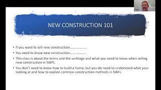 New Home Construction & Sales  [FULL WEBINAR]