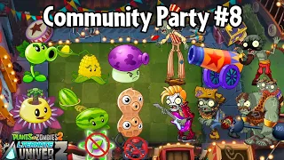 PVZ 2 AltverZ Community Party - Step 8 PFless Mowerless