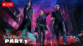 Devil May Cry 5 Gameplay Walkthrough - PART 1 | No Commentary [LIVE]