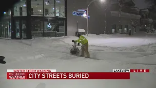 Chicago digs out after major snowfall