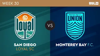 San Diego Loyal SC v Monterey Bay F.C.: September 30, 2023