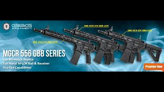 THE NEW G&G MGCR 556 GBB 7" & 12"