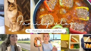 XL Vlog • Lidl Haul 🥬• gefüllte Paprika 🫑• unsere neuen Familienmitglieder 🐈‍⬛🐈 • quatschen 🗨️