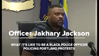 KGW: What it's like to be a Black officer policing Portland protests | Raw interview