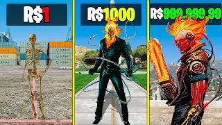 MOTOQUEIRO FANTASMA DE R$ 1 para R$1.000.000,00 no GTA 5!