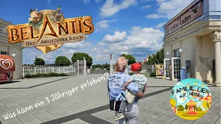 Wir testen im Belantis Leipzig, was ein 3 jähriger alles erleben kann.