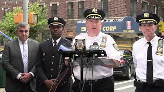 Watch as NYPD executives provide a law enforcement update regarding an incident in Brooklyn..