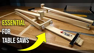 You will regret not making these for your table saw! This is how you make them.