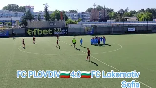 Born 2010:FC PLOVDIV🇧🇬4:0🇧🇬FC Lokomotiv Sofia - 2022/06/17 Utmost - Black Sea Cup Nesebar Локо София