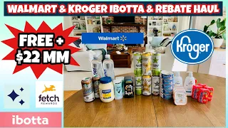 WALMART & KROGER REBATE HAUL/ easy deals! Finishing my weekend warrior