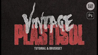 Create Realistic Vintage Text For Your T-Shirt Designs | Photoshop Tutorial