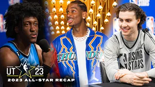 Shai Gilgeous-Alexander, Josh Giddey, and Jalen Williams | NBA All-Star Weekend 2023 | OKC Thunder