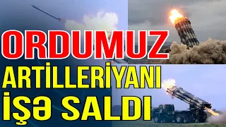 Azərbaycan Ordusu artilleriyanı işə saldı - Media Turk TV