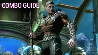 АКВАМЕН КОМБО ГАЙД INJUSTICE GODS AMONG US