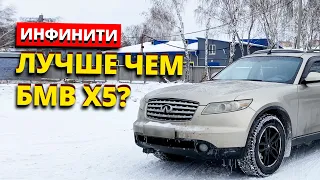 САМАЯ ПЕРЕОЦЕНЕННАЯ ПОНТОРЕЗКА | INFINITI FX35 - ГРОЗА БМВ?