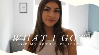 What I Got For My 30th Birthday| SoSoraia