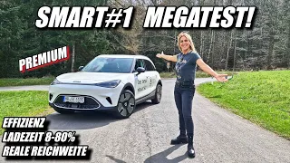 Elektroauto Smart #1 Premium  Echte Reichweite - Ladezeit 8-80% Effizienz! #emobility