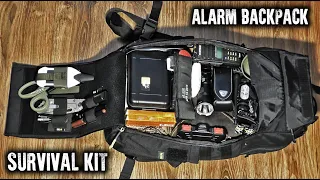 Мой набор выживания 2021/@CorcoranALSurvival kit/Аlarm Backpack/Survival Backpack