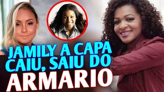 JAMILY SAI DO GOSPEL E VAI PRO SECULAR/ O LIXO GOSPEL CAINDO/ A CAPA CAIU / MISERICORDIA!