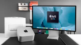 Mac Studio & Display Unboxing Impressions! - M1 ULTRA SPEED?