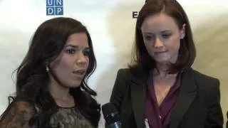 America Ferrera & Alexis Bledel: 2012 Social Good Summit