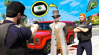 У ВАС ПОД ШЛЯПОЙ КИЛОГРАММ НАРКОТЫ! Арестовали Копа под Прикрытием! - GTA 5 RP Radmir (Моды ГТА 5)