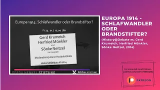Erster Weltkrieg - Schlafwandler oder Brandstifter (2014) (Herfried Münkler, Sönke Neitzel) (HD)