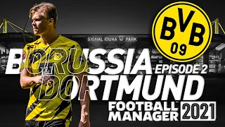 BORUSSIA DORTMUND FM21 BETA | #2 | TRANSFERS + GOAL FEST! (NEW MATCH ENGINE) | Football Manager 2021