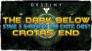 Destiny: Crota's End - Stage 3 Shrieker Hallway & Exotic Chest *Solo*