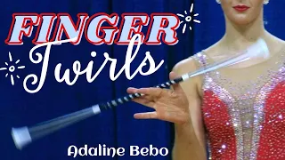 HOW TO DO FINGER TWIRLS - Adaline Bebo