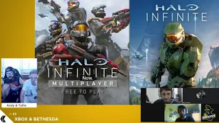 Halo Infinite E3 2021 Reveal -  Live Reaction