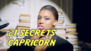 The CAPRICORN Personality ♑ - 21 Secrets