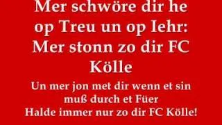 1.FC Köln Hymne -Lyrics