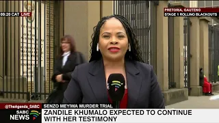 Meyiwa Murder Trial I Zandile Khumalo set to continue with her testimony: Chriselda Lewis reports